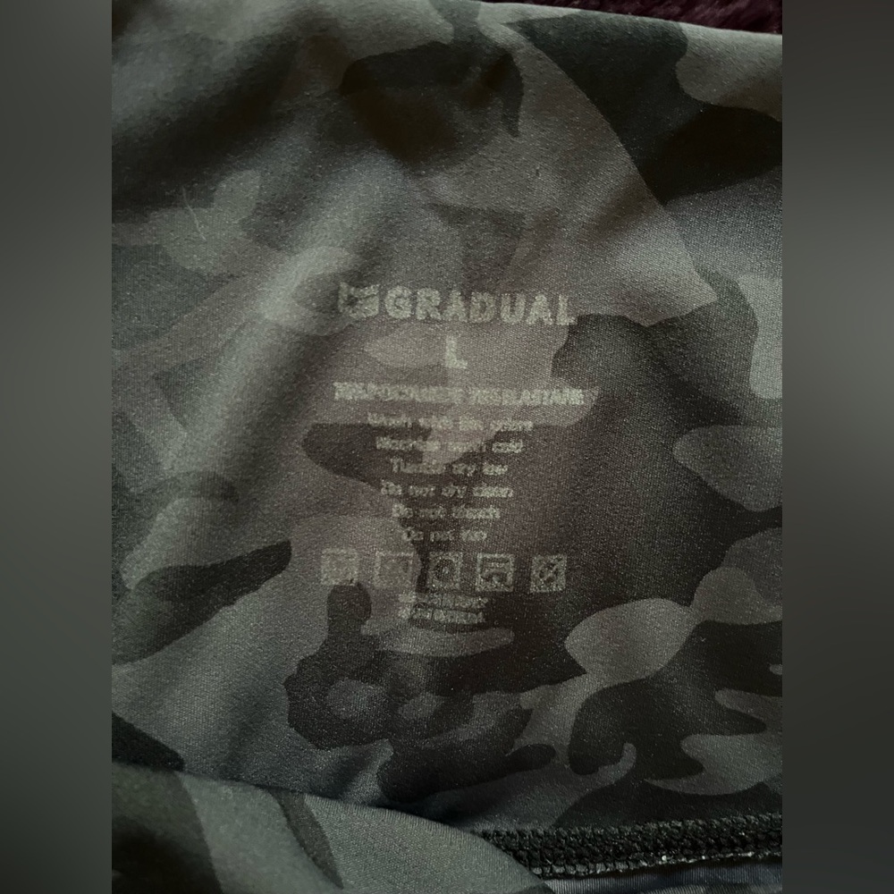 Women's Black Camouflage Jogger Pants - Picture 10 of 10